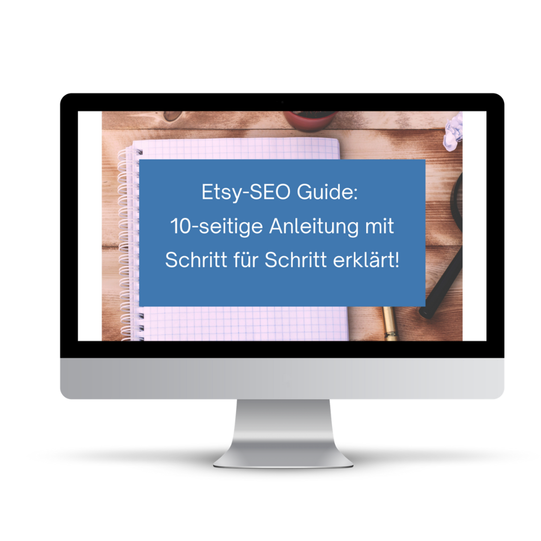 Etsy SEO Kostenloses E-Book