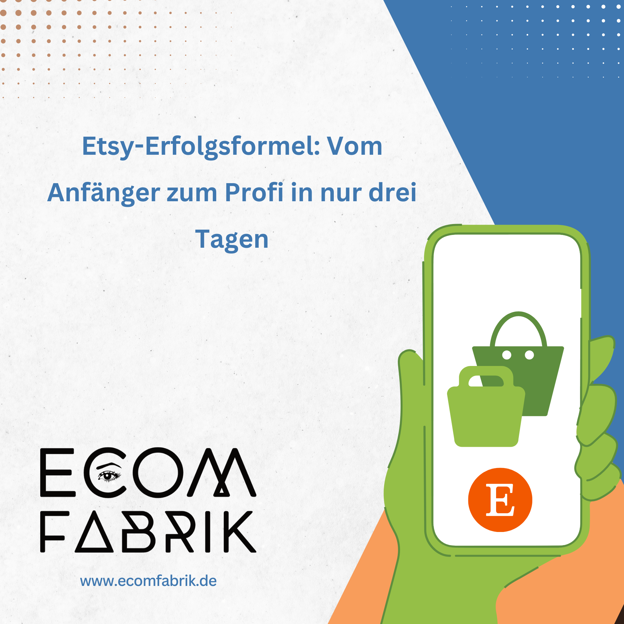 Etsy-Erfolgsformel: Vom Anfänger zum Profi in nur drei Tagen