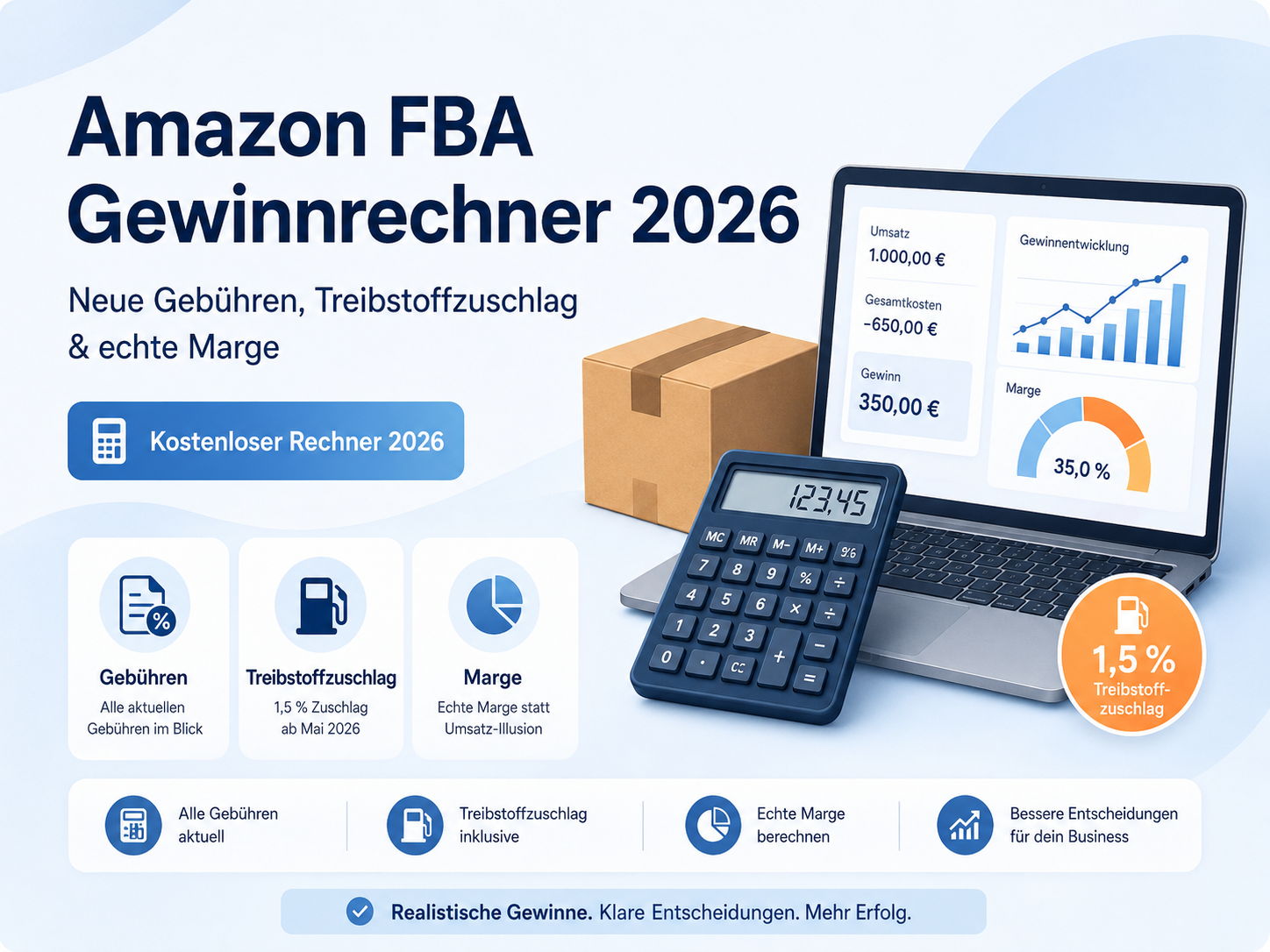 Amazon FBA Gwinnrechner