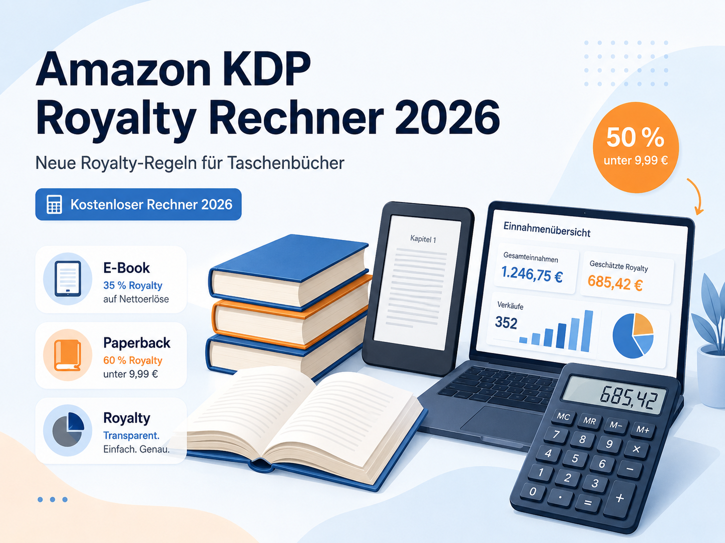 Amazon KDP Royalty Rechner