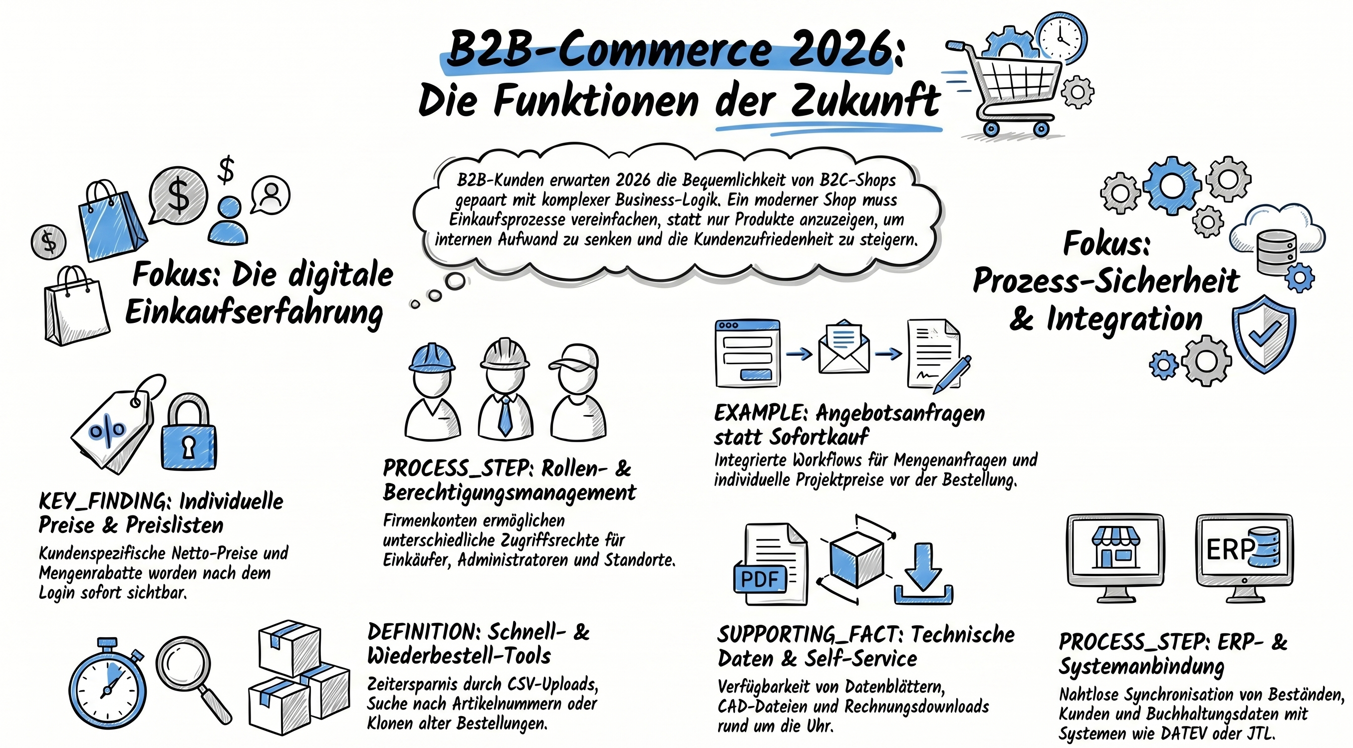B2B-Commerce 2026: Diese Funktionen erwarten Geschäftskunden heute