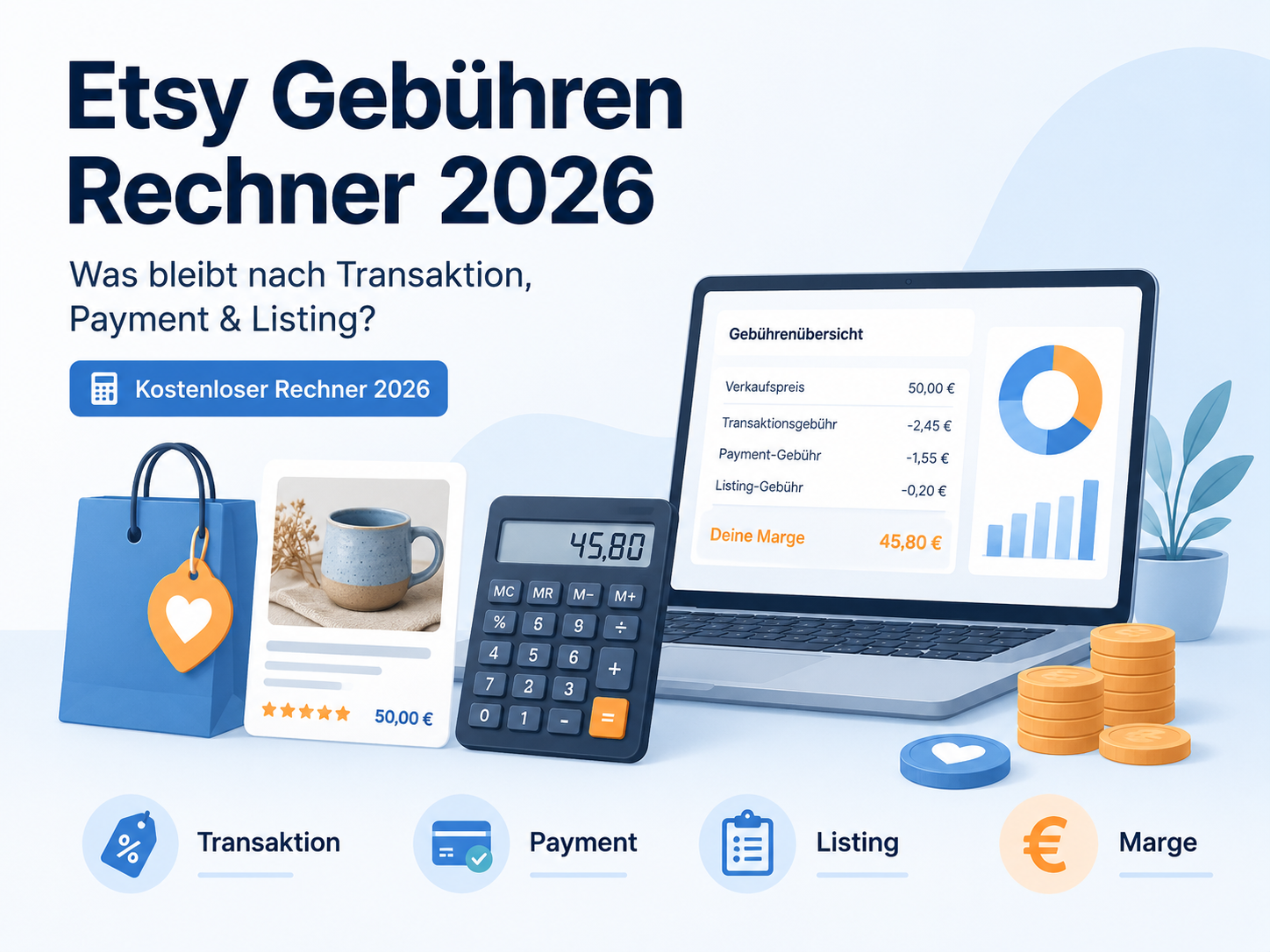 Etsy Gebühren Rechner 2026