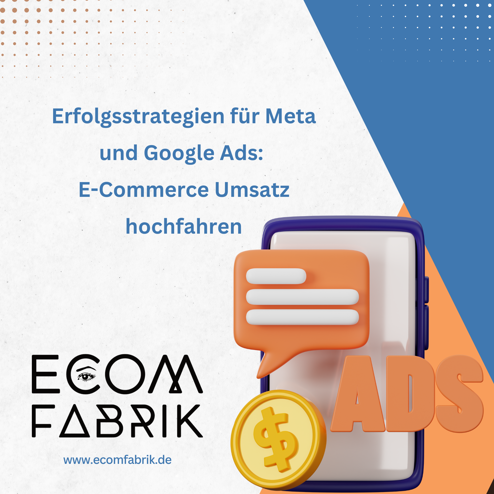Erfolgsstrategien für Meta und Google Ads: E-Commerce Umsatz hochfahren