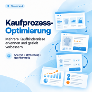 Kaufprozess Optimierung (Conversion Rate Optimieren) mit festen Preis von ecomfabrik
